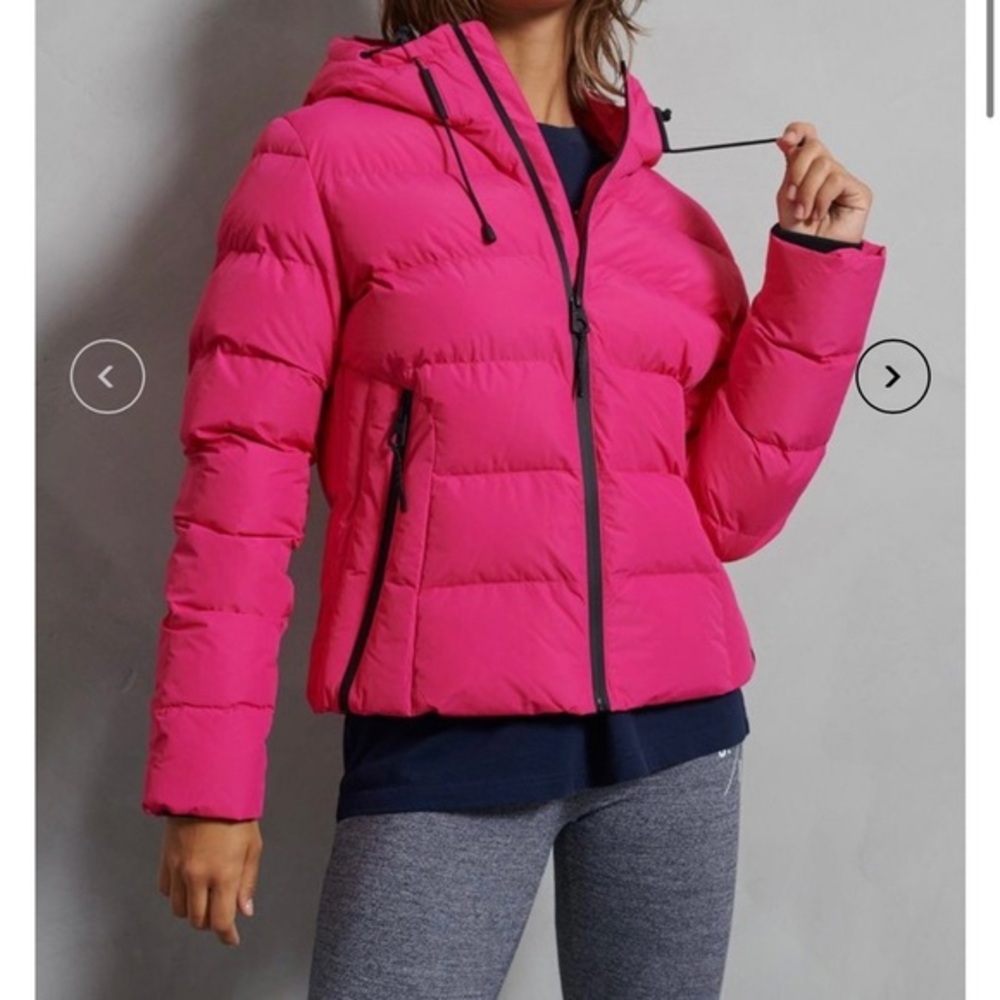 Superdry Pink Spirit Sports Puffer Jacket